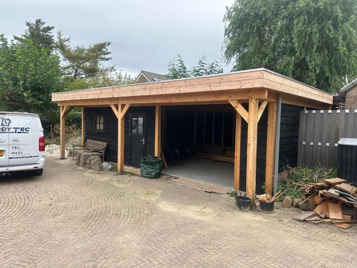 Douglas houtbouw – volledig op maat gemaakt!, Tuin en Terras, Overkappingen, Nieuw, Overige typen, Ophalen