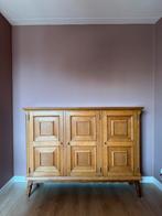 Antieke houten wand kast dressoir opbergkast, Antiek en Kunst, Antiek | Meubels | Kasten, Ophalen