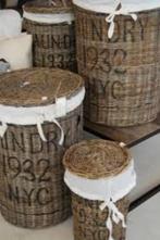 Riviera maison  wasmand  laundry 1932 NYC, Huis en Inrichting, Ophalen of Verzenden