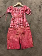Stoere roze lederhose, Kleding | Dames, Carnavalskleding en Feestkleding, Ophalen of Verzenden, Zo goed als nieuw, Carnaval