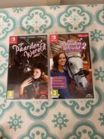 Switch spel paardenwereld 1 en 2, Avontuur en Actie, 1 speler, Ophalen of Verzenden, Zo goed als nieuw