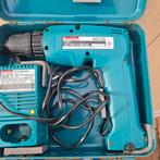 Makita 6075D Accuboormachine met Koffer, Gebruikt, Variabele snelheid, Ophalen of Verzenden, Boor- en Schroefmachine