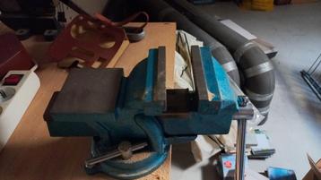 Bankschroef Powerfix 10 cm.breed beschikbaar voor biedingen