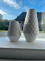 Set vazen scandinavisch design, Ophalen, Wit, Minder dan 50 cm, Glas