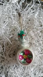 antieke kerstbal nr 376 model bal lange hals deukbal leo, Diversen, Kerst, Ophalen of Verzenden, Gebruikt