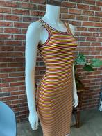 Strakke retro jurk maat XS/S, Kleding | Dames, Douwenmaat 8-3 Meppel, Info@again.nu, Oranje, Ophalen of Verzenden