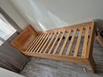Houten eenpersoons bed, Ophalen, Gebruikt, 90 cm, Eenpersoons