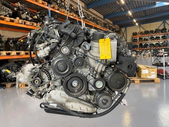 Motor van een Mercedes S-Klasse, Auto-onderdelen, Motor en Toebehoren, Mercedes-Benz, Gebruikt, 3 maanden garantie, Ophalen of Verzenden