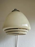 Vintage Art Deco Wandlamp, Huis en Inrichting, Ophalen of Verzenden, Gebruikt, Glas