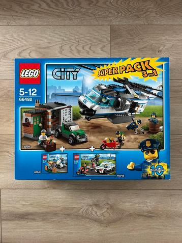 Lego 66492 - Lego City Politie Superpack - *NIEUW* beschikbaar voor biedingen