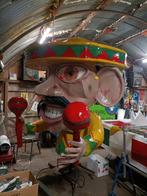 Pop carnavalswagen, Ophalen