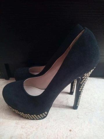 Zwarte High Heels, Maat 40 beschikbaar voor biedingen