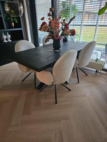 4 Haco Eetkamerstoelen - Zo goed als nieuw! beschikbaar voor biedingen