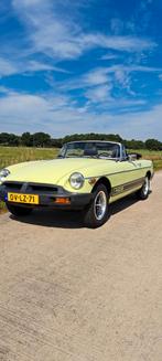MG-B oldtimer te koop, 1977, prima staat, zachtgeel., Auto's, Particulier, Te koop