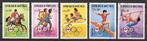 Oppervolta 1976  Olympische Spelen, Verzenden, Overige landen, Gestempeld