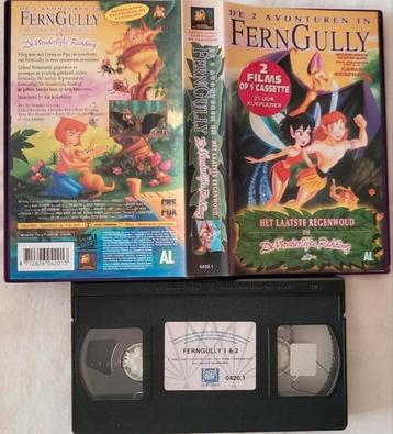 Ferngully 1 & 2 VHS Cartoon/Animatie beschikbaar voor biedingen