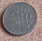 Munt - Nieuw-Zeeland 50 cents 1975 ENDEAVOUR, Postzegels en Munten, Munten | Oceanië, Ophalen of Verzenden, Losse munt