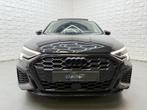 Audi A3 Sportback 45 TFSI e S LINE edition Competition 245PK, Auto's, Audi, Gebruikt, Zwart, 4 cilinders, Leder en Stof
