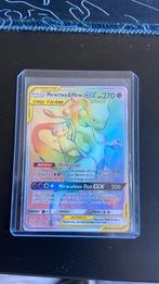 Mewtwo&mew rainbow tag team GX, Hobby en Vrije tijd, Verzamelkaartspellen | Pokémon, Verzenden, Gebruikt, Losse kaart