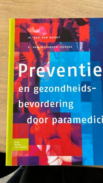 Preventie en gezondheidsbevordering door paramedici beschikbaar voor biedingen