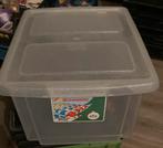 Sunware plastic kunststof doorzichtige doos met deksel, Doos, Minder dan 35 cm, Ophalen of Verzenden, Zo goed als nieuw