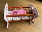 Corolle pop inclusief wiegje/poppenbed, Ophalen, Zo goed als nieuw, Babypop