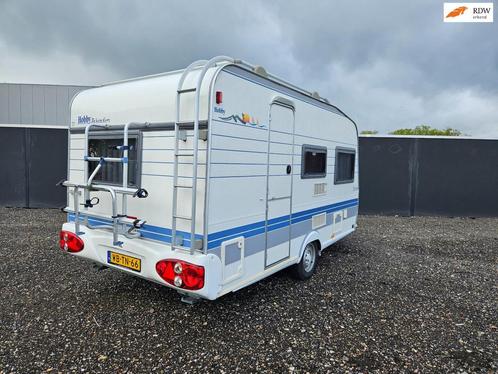 Hobby 30 400 DE LUXE *MOVER*VOORTENT*LUIFEL*FIETSENDRAGER*EN, Caravans en Kamperen, Caravans, Bedrijf, tot en met 4, 750 - 1000 kg