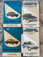 Vraagbaak Peugeot 305 405, kluwer olving olyslager, Ophalen of Verzenden