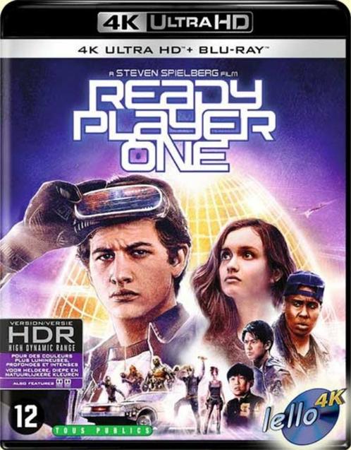 Blu-ray 4K: Ready Player One (2018 Tye Sheridan) NL SLD, Cd's en Dvd's, Blu-ray, Nieuw in verpakking, Science Fiction en Fantasy