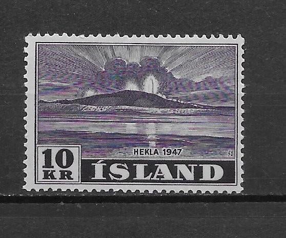 IJsland 1948 postfris plakker, Verzenden, IJsland, Postfris