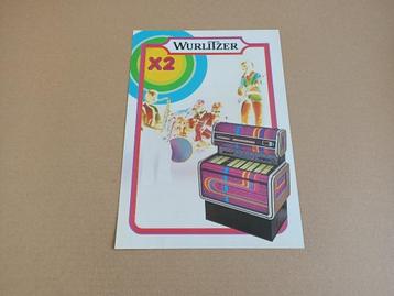 Flyer: Wurlitzer X2 (1980) jukebox beschikbaar voor biedingen