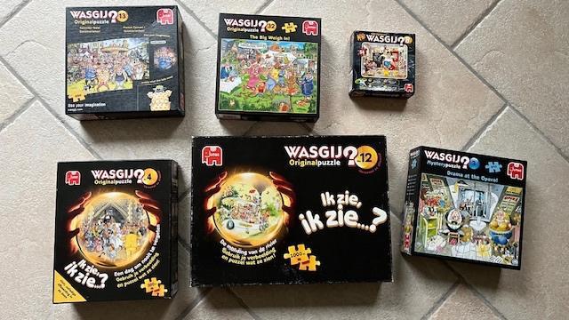 Wasgij ? Puzzels, puzzles. Original puzzle 13 french cancan,, Hobby en Vrije tijd, Denksport en Puzzels, Gebruikt, 500 t/m 1500 stukjes
