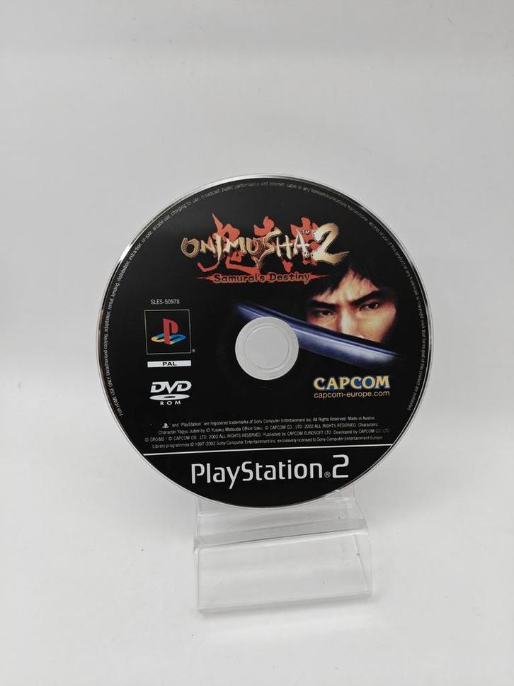 Onimusha 2: Samurai's Destiny - PS2 losse disc, Spelcomputers en Games, Games | Sony PlayStation 2, Gebruikt, Avontuur en Actie