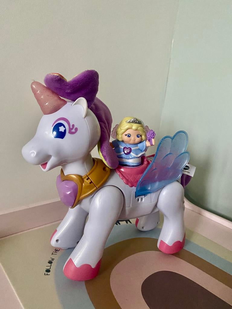 Vtech Magische Eenhoorn, Ophalen of Verzenden, Gebruikt, Overige typen, Met licht