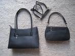 DAMESTASSEN 2 stuks zwart nieuw zie beschrijving 32x22 cm, Ophalen of Verzenden, Nieuw, Zwart, Handtas