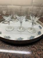 3 antieke glazen , kristal “”, Antiek en Kunst, Antiek | Glas en Kristal, Ophalen of Verzenden