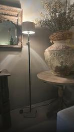 Vloerlamp met hardstenen voet en lampenkap, Ophalen of Verzenden