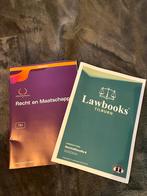 Lawbooks & Athena: Rechtsfilosofie B & Recht en Maatschappij, Boeken, Studieboeken en Cursussen, Nieuw, Verzenden, WO