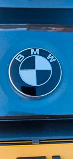 BMW Emblemen Zwart/Wit 82mm+74mm, Verzenden, BMW
