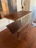 Bijzettafel literatuur bak, Huis en Inrichting, Tafels | Bijzettafels, Ophalen, Minder dan 45 cm, Minder dan 55 cm, Metaal of Aluminium