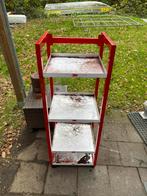 Degelijke stelling/kastje, 100 liter of meer, Ophalen, Zo goed als nieuw, Steekwagen