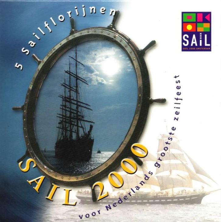 Nederland Sail 2000 penningen set, Postzegels en Munten, Penningen en Medailles, Overige materialen, Nederland, Ophalen of Verzenden