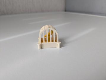 Poppenhuis vogelkootje met vogel 🏠 beschikbaar voor biedingen