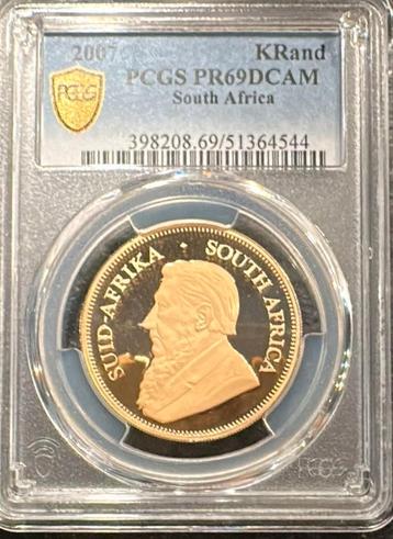 Gouden krugerrand 2007 proof dcam pcgs beschikbaar voor biedingen