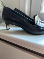 Mulberry pumps - maat 40 zwart leer met goudkleurige hak, Pumps, Zwart, Mulberry, Ophalen of Verzenden
