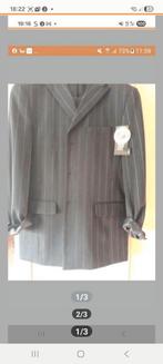 Krijtstreep pak, Ophalen of Verzenden, Nieuw, Maat 48/50 (M), Zwart