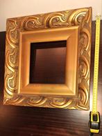 Schilderij lijst vierkant antiek, Ophalen of Verzenden, Zo goed als nieuw, Hout, Minder dan 50 cm