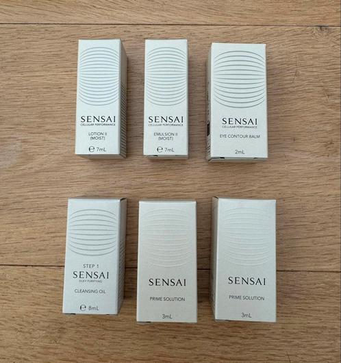 Sensai set 6 stuks mini’s, Sieraden, Tassen en Uiterlijk, Uiterlijk | Gezichtsverzorging, Nieuw, Verzorging, Gehele gezicht, Verzenden
