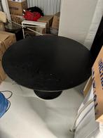 Ronde eettafel mangohout zwart, Huis en Inrichting, Tafels | Eettafels, Ophalen, Zo goed als nieuw, Rond, 100 tot 150 cm