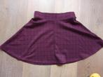 Klokkend geruit rokje maat XS, Ophalen of Verzenden, Zo goed als nieuw, Maat 34 (XS) of kleiner, Boven de knie